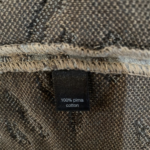 Peruvian Connection Long Line Cardigan Sweater Duster Size Large Pima Cotton - Picture 14 of 14